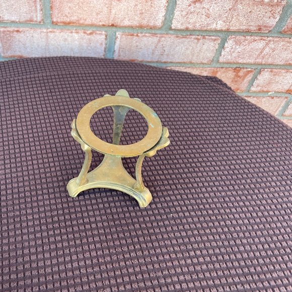 Vintage Other - Vintage Brass Charming Small Vase Holder